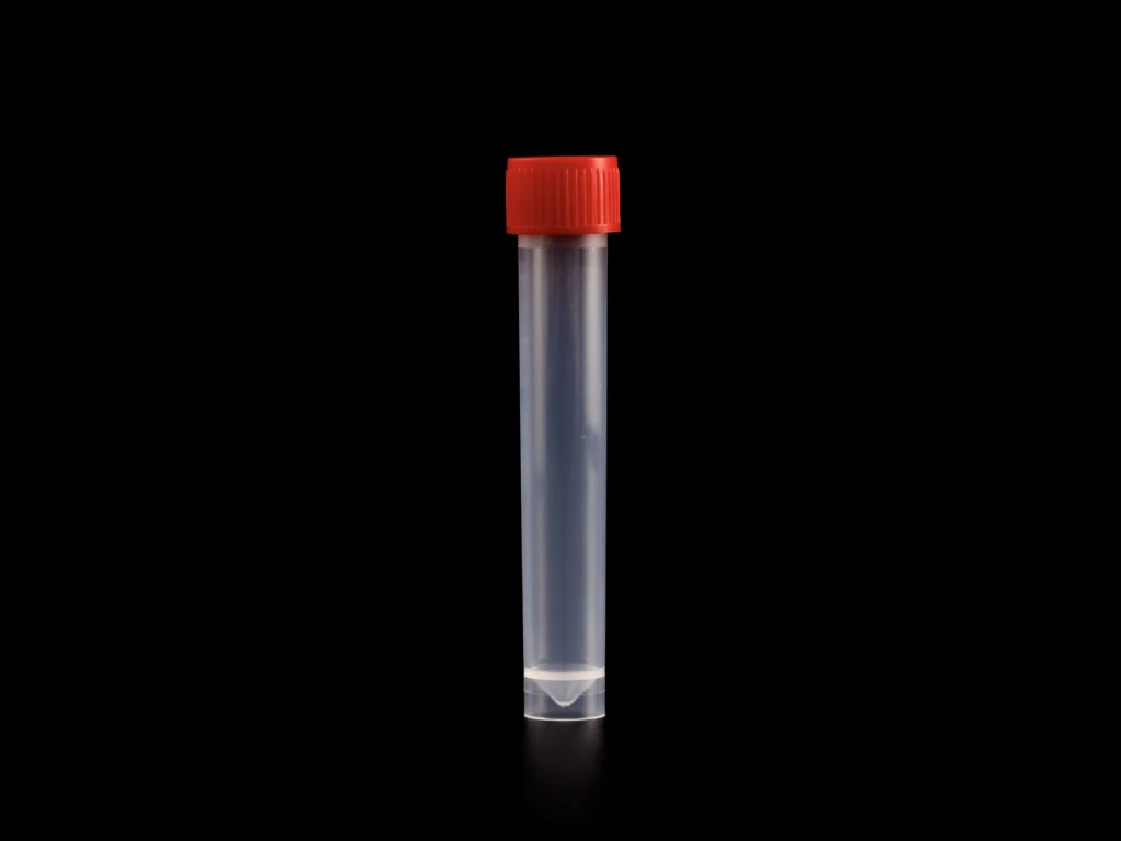 15 mL cryo tube with screw cap for laboratory sample storage